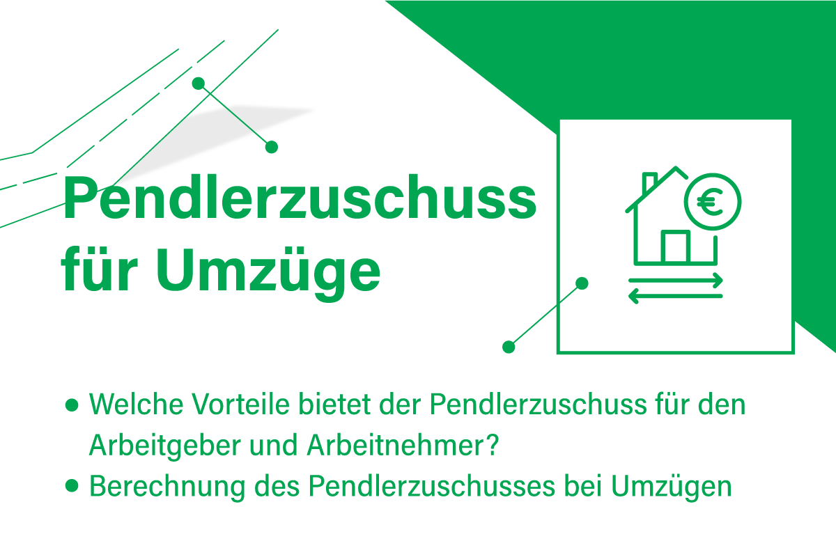 Mobilitäts Benefits - Pendlerzuschüsse für Umzüge