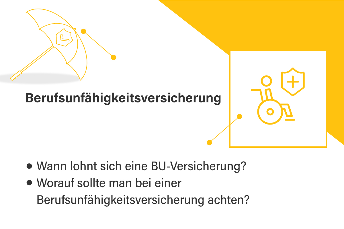 Versicherungen - Berufsunfähigkeitsversicherung