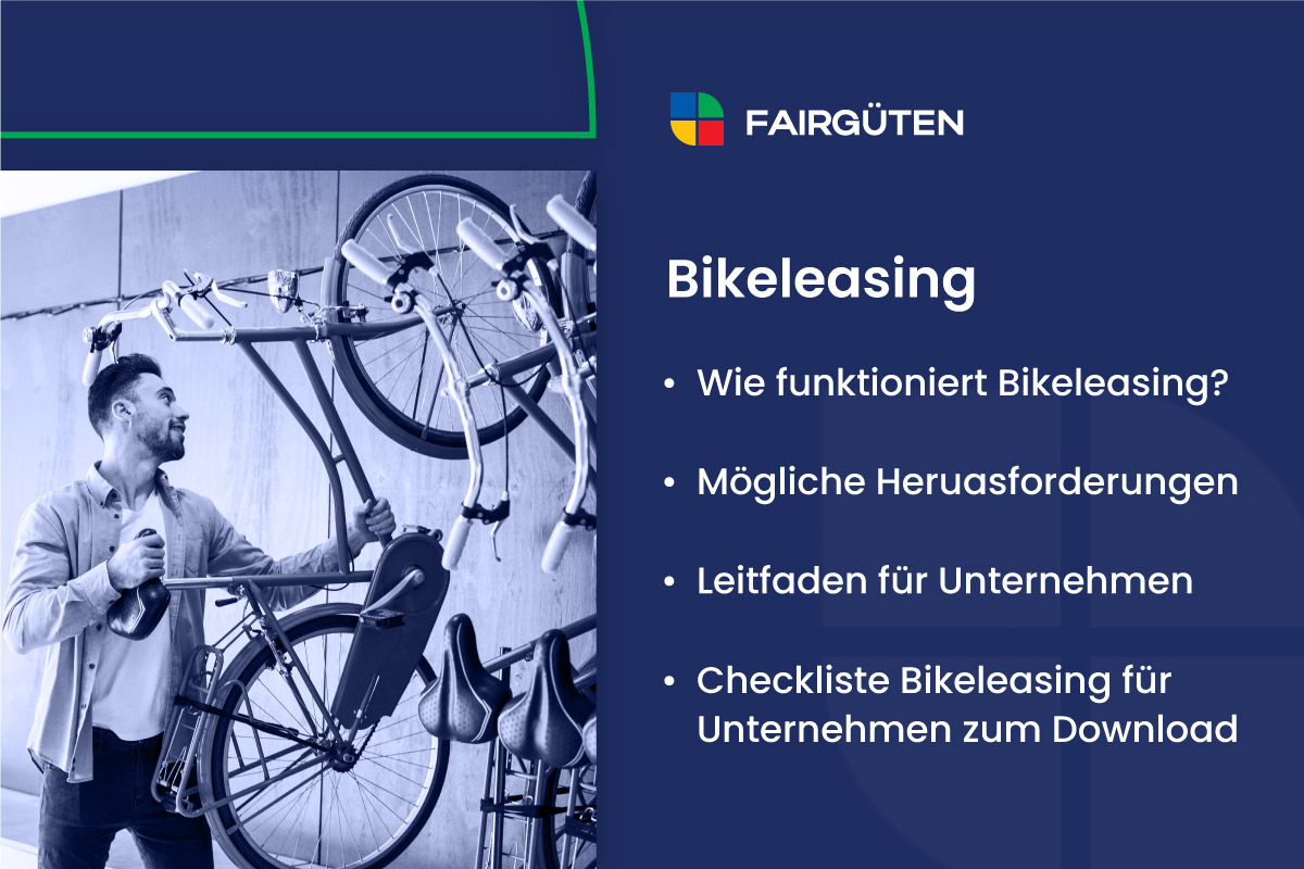 Bikeleasing: Vorteile, Umsetzung und Checkliste zum Download