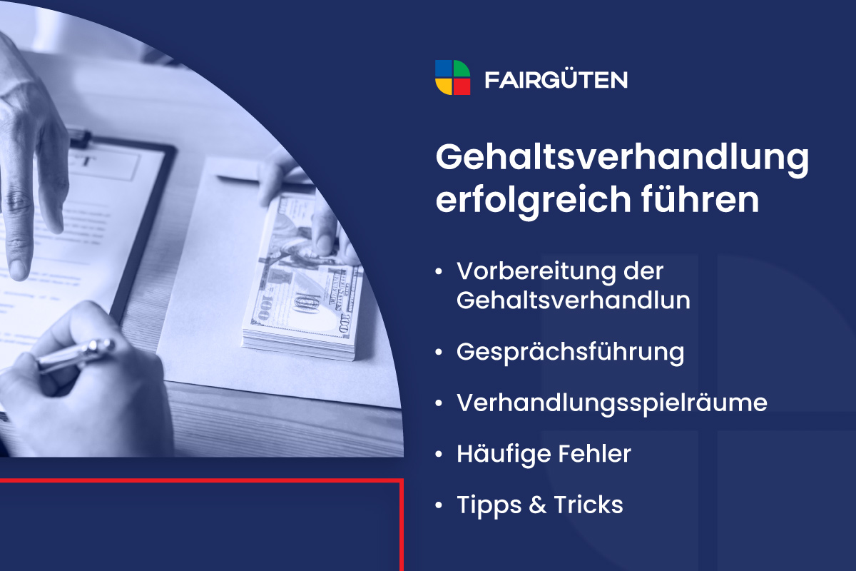 Gehaltsverhandlung: Vorbereitung, Methoden, Häufige Fehler, Tipps & Tricks