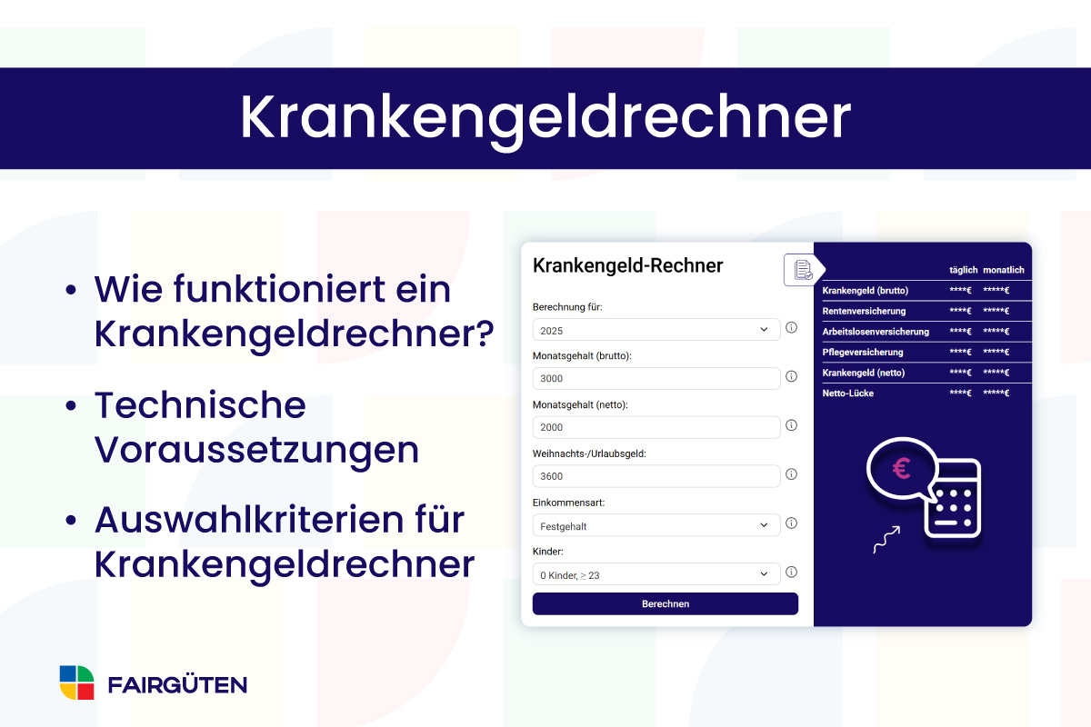 Krankengeldrechner: Jetzt einfach und schnell online berechnen