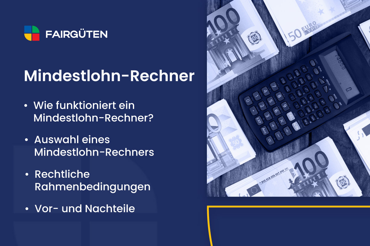 Mindestlohn-Rechner: Jetzt einfach & online berechnen
